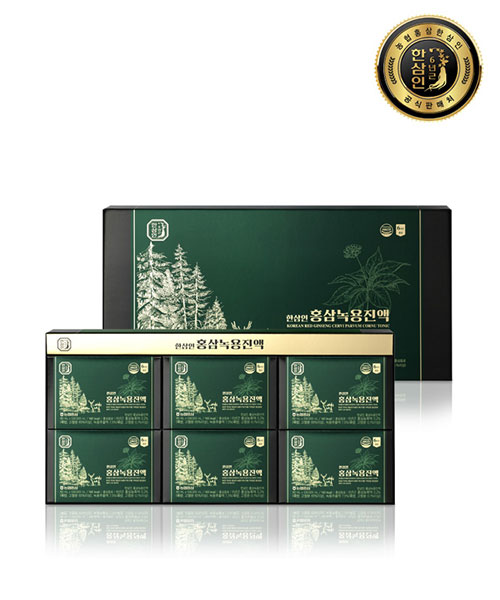 [농협홍삼 한삼인] 홍삼녹용진액 60mL x 30포 (30일분) 1세트
